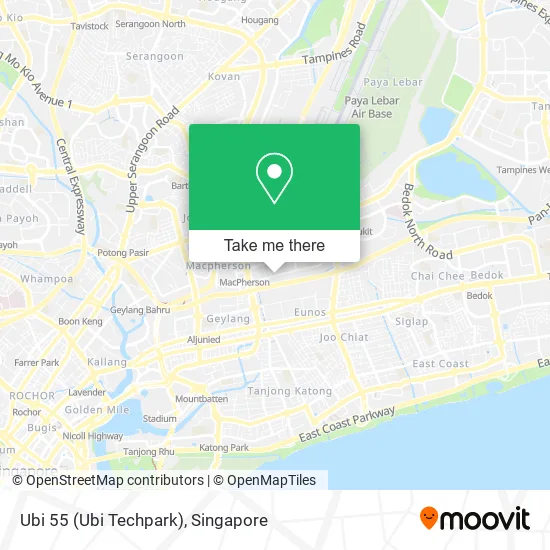 Ubi 55 (Ubi Techpark)地图