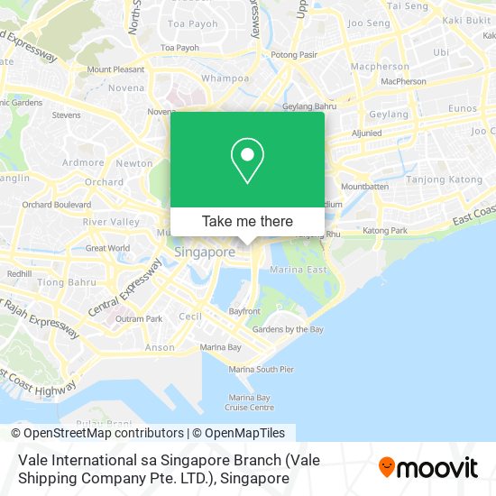 Vale International sa Singapore Branch (Vale Shipping Company Pte. LTD.)地图