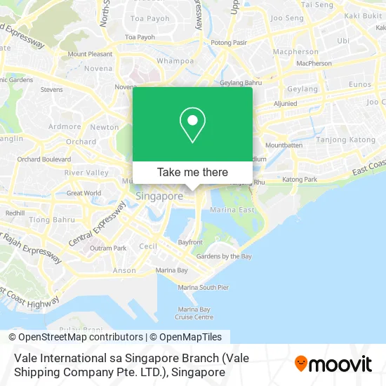 Vale International sa Singapore Branch (Vale Shipping Company Pte. LTD.) map