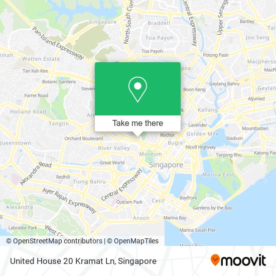 United House 20 Kramat Ln map
