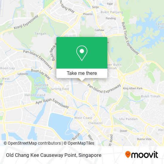 Old Chang Kee Causeway Point map