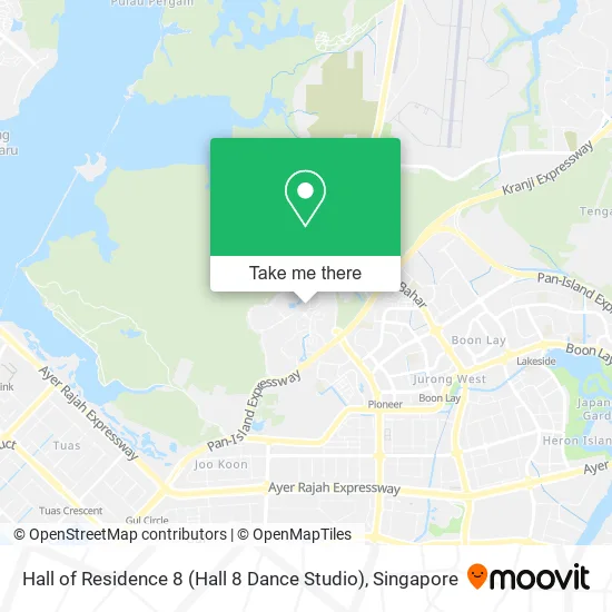Hall of Residence 8 (Hall 8 Dance Studio)地图
