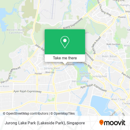 Jurong Lake Park (Lakeside Park) map