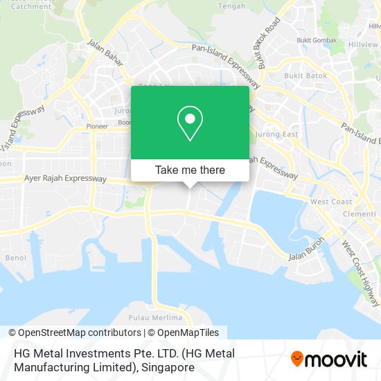 HG Metal Investments Pte. LTD. (HG Metal Manufacturing Limited) map