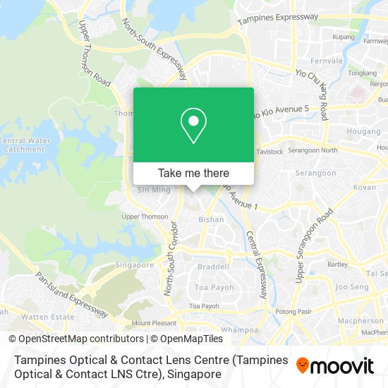 Tampines Optical & Contact Lens Centre (Tampines Optical & Contact LNS Ctre) map