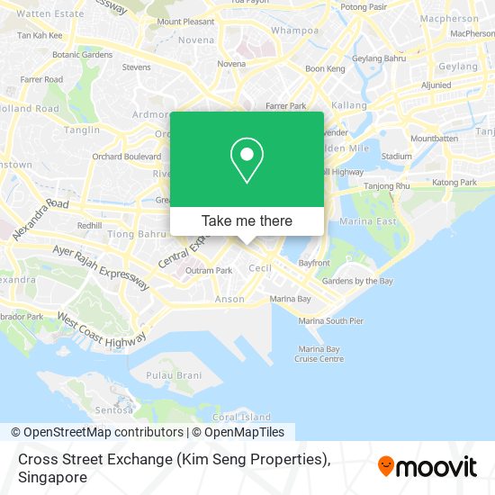 Cross Street Exchange (Kim Seng Properties) map