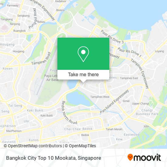 Bangkok City Top 10 Mookata map