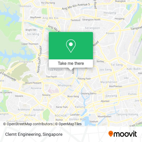 Clemt Engineering map