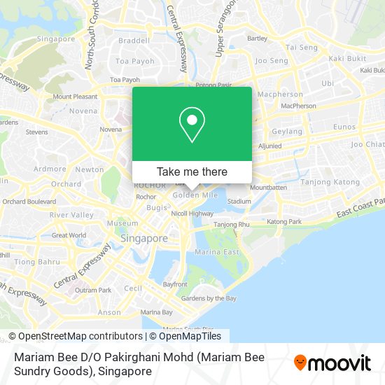 Mariam Bee D / O Pakirghani Mohd (Mariam Bee Sundry Goods) map