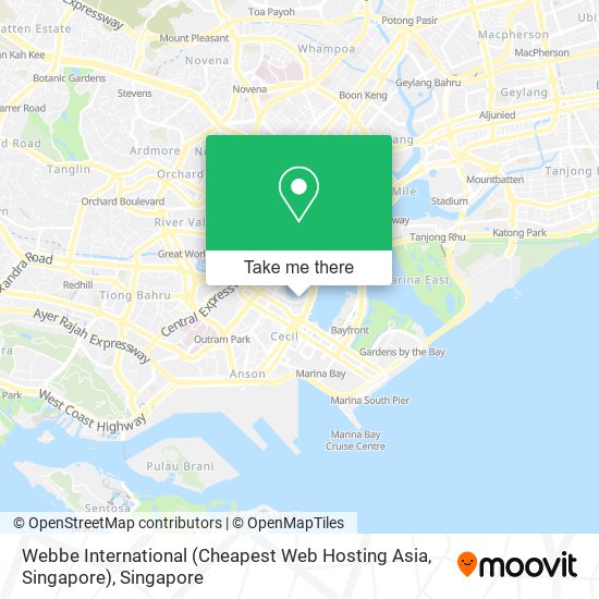 Webbe International (Cheapest Web Hosting Asia, Singapore) map