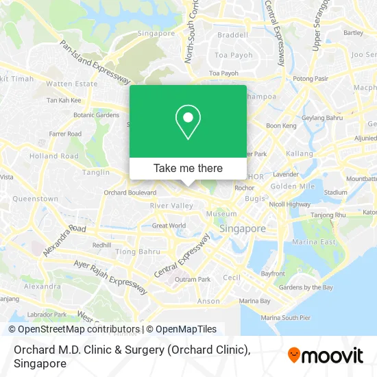 Orchard M.D. Clinic & Surgery (Orchard Clinic)地图