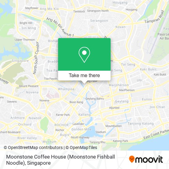Moonstone Coffee House (Moonstone Fishball Noodle) map