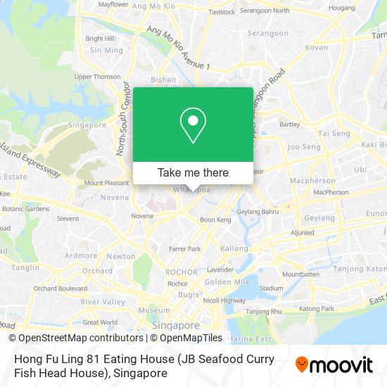 Hong Fu Ling 81 Eating House (JB Seafood Curry Fish Head House) map