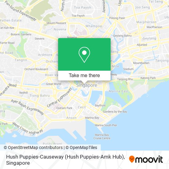 Hush Puppies-Causeway (Hush Puppies-Amk Hub) map