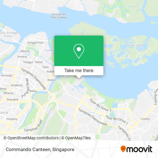 Commando Canteen map