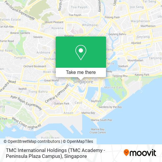 TMC International Holdings (TMC Academy - Peninsula Plaza Campus) map