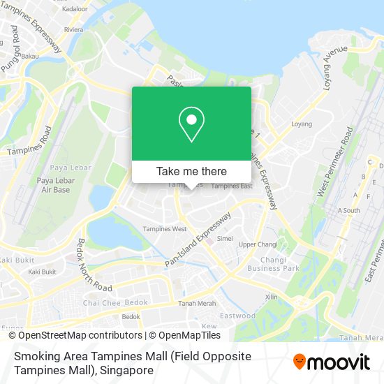Smoking Area Tampines Mall (Field Opposite Tampines Mall)地图