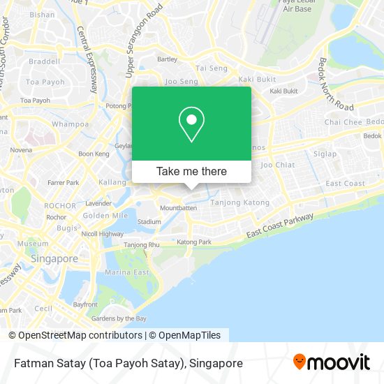 Fatman Satay (Toa Payoh Satay) map