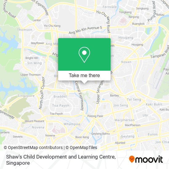 Shaw's Child Development and Learning Centre map