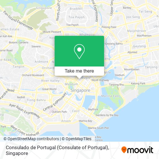 Consulado de Portugal (Consulate of Portugal)地图