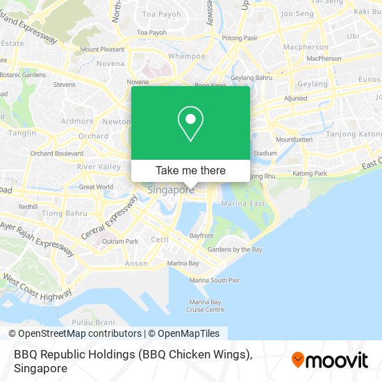 BBQ Republic Holdings (BBQ Chicken Wings) map