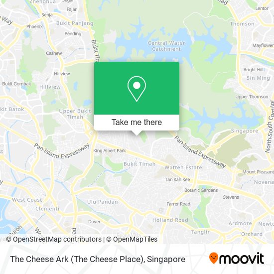 The Cheese Ark (The Cheese Place) map