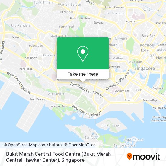 Bukit Merah Central Food Centre (Bukit Merah Central Hawker Center)地图