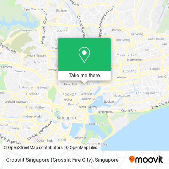 Crossfit Singapore (Crossfit Fire City) map