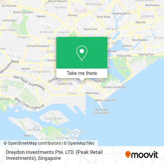 Dreydon Investments Pte. LTD. (Peak Retail Investments) map