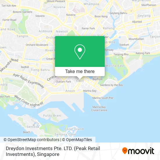 Dreydon Investments Pte. LTD. (Peak Retail Investments)地图