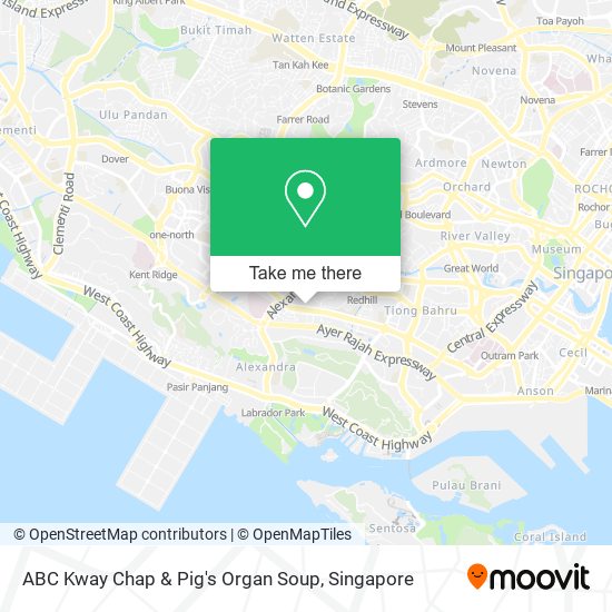 ABC Kway Chap & Pig's Organ Soup map