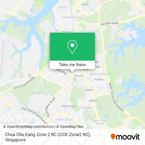 Chua Chu Kang Zone 2 RC (CCK Zone2 RC)地图