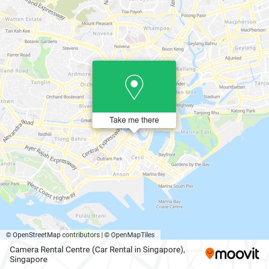 Camera Rental Centre (Car Rental in Singapore) map