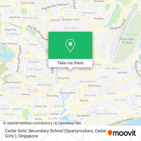 Cedar Girls' Secondary School (3partyrockerz, Cedar Girls')地图