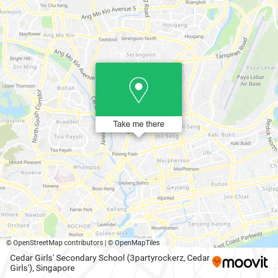 Cedar Girls' Secondary School (3partyrockerz, Cedar Girls') map