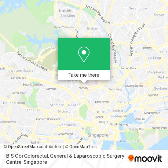 B S Ooi Colorectal, General & Laparoscopic Surgery Centre地图