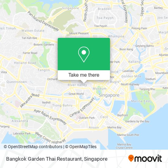 Bangkok Garden Thai Restaurant map