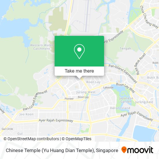 Chinese Temple (Yu Huang Dian Temple) map