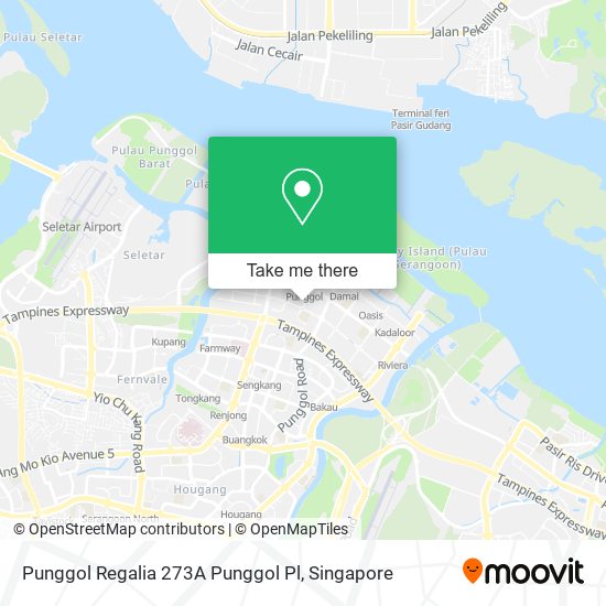 Punggol Regalia 273A Punggol Pl map