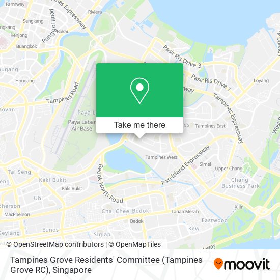Tampines Grove Residents' Committee (Tampines Grove RC)地图