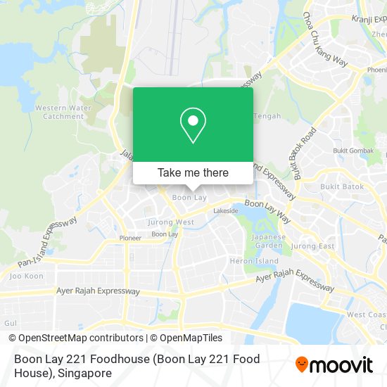 Boon Lay 221 Foodhouse (Boon Lay 221 Food House) map