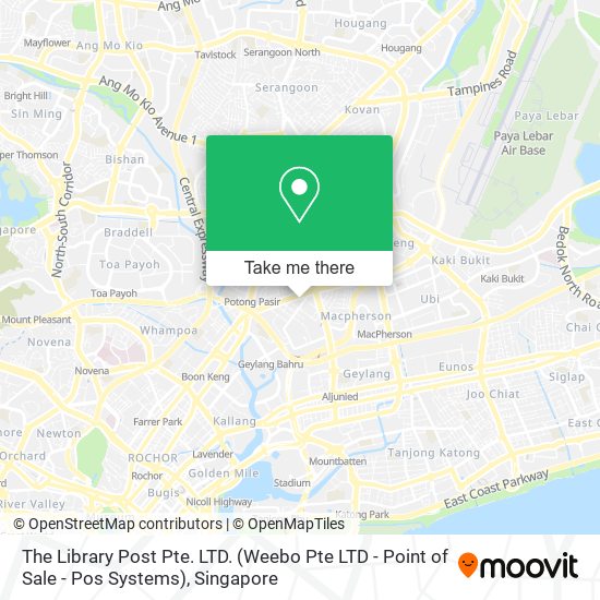 The Library Post Pte. LTD. (Weebo Pte LTD - Point of Sale - Pos Systems) map