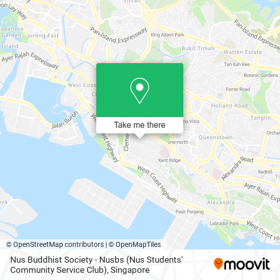 Nus Buddhist Society - Nusbs (Nus Students' Community Service Club) map