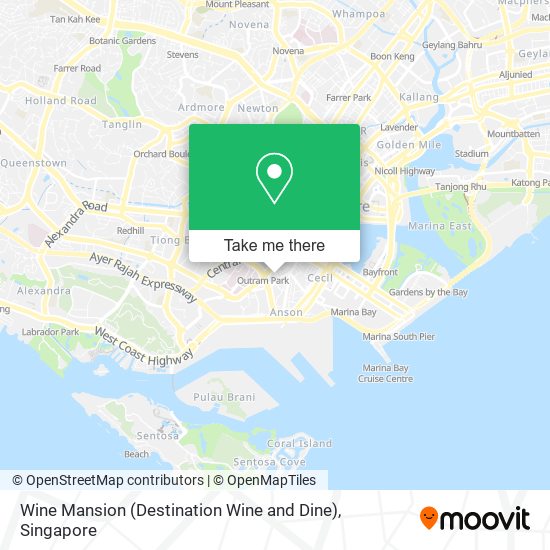 Wine Mansion (Destination Wine and Dine) map