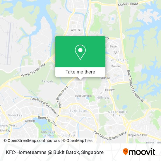 KFC-Hometeamns @ Bukit Batok地图
