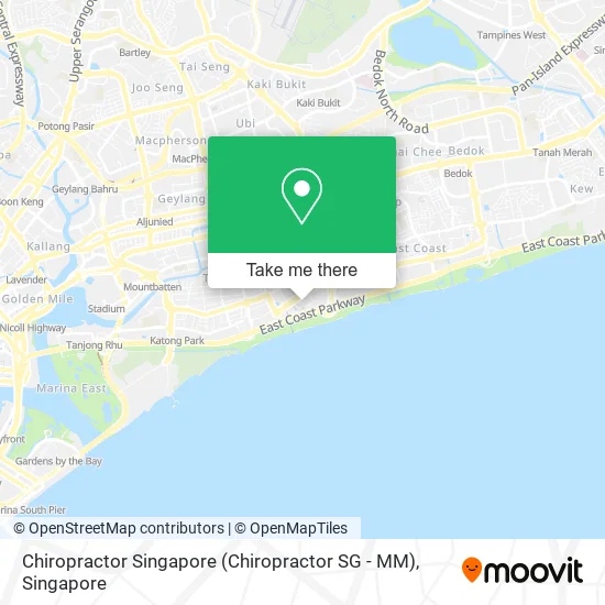 Chiropractor Singapore (Chiropractor SG - MM)地图
