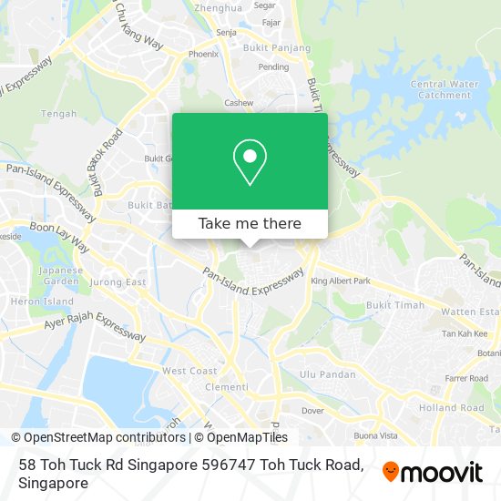 58 Toh Tuck Rd
Singapore 596747 Toh Tuck Road map