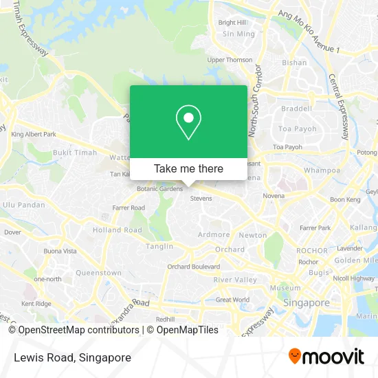 Lewis Road地图