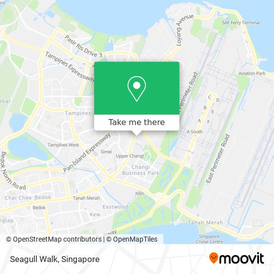 Seagull Walk map