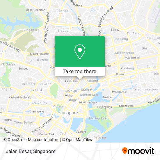 Jalan Besar map